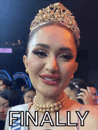 Miss Universe Philippines Ahtisa Manalo GIF