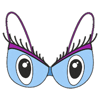 Eyes Lashes Sticker by Mark Formelle