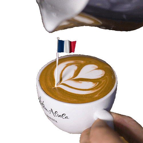 France Paris Sticker by Dritan Alsela Coffee