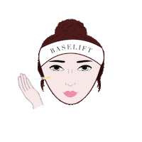 Skin Care Girl Sticker by BaseLift