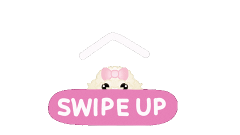 Swipe Up Sticker by zoopeez