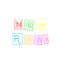 Text Reel Sticker