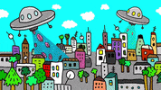 City Attack GIF