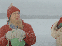 santa claus office smile GIF by The Elves!