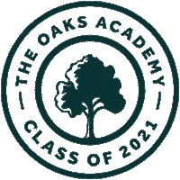Class Of 2021 Toa Sticker by The Oaks Academy