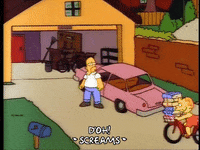 scared homer simpson GIF