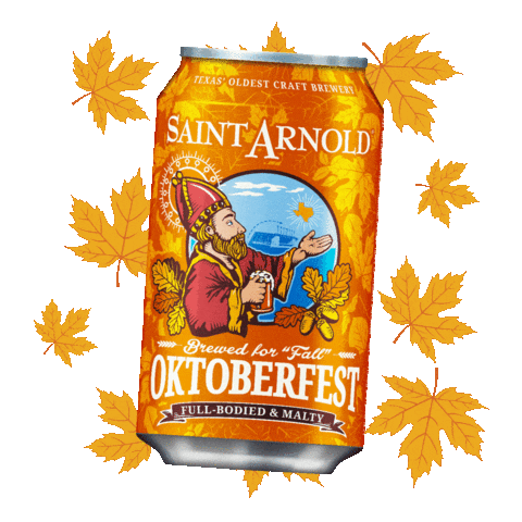 Beer Fall Sticker by Saint Arnold Brewing Company