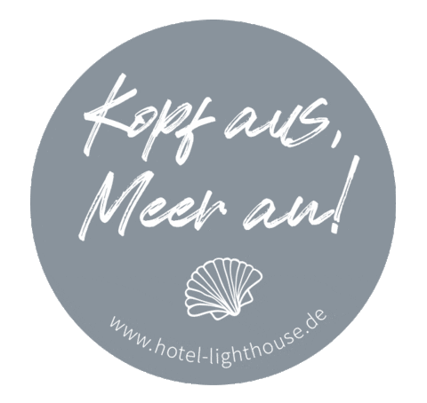 Ocean Button Sticker by Heimathafen® Hotels