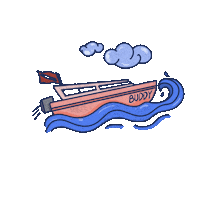 Ocean Dive Sticker by Buddy