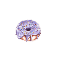 Food Donut Sticker