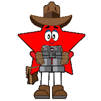 firstcommunity community first binoculars explorer Sticker