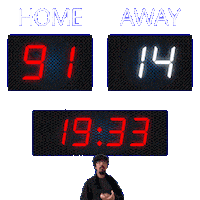 14 Away Sticker