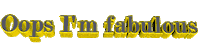 gold i'm Sticker by AnimatedText