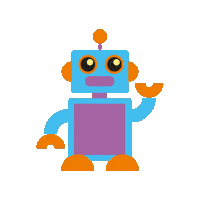 Girls Robot Sticker by Girlguiding