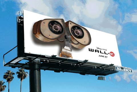 sakolacme giphyupload eyes robot billboard GIF