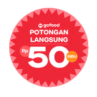 Promo Discount Sticker by Gojek Indonesia