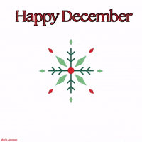 Happy December GIF by Maria Johnsen