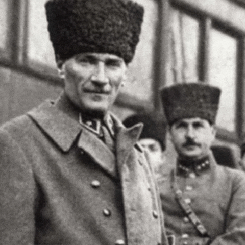 Mustafa Kemal Smile GIF by TRT
