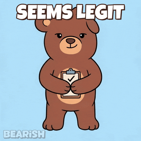 Check Yes GIF by BEARISH