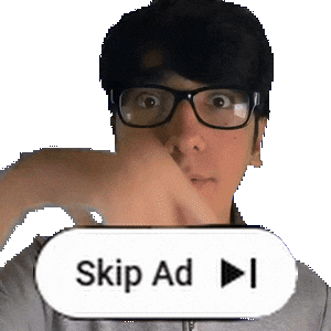 Skipping Fast Forward Sticker