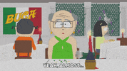 mr. garrison dress GIF by South Park 