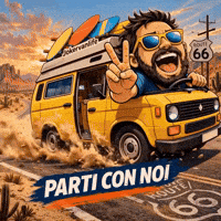 On The Road Italia GIF by VanTrip.it