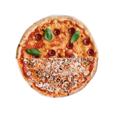 losteria pizza eating yum delicious Sticker