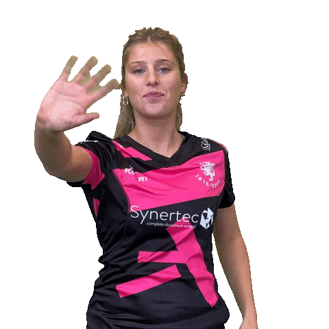 Wave Hello Sticker by Somerset County Cricket Club