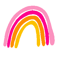 Summer Rainbow Sticker by jecamartinez