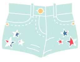 American Party Sticker by Cosmopolitan