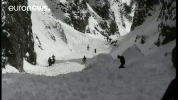 avalanche GIF by euronews