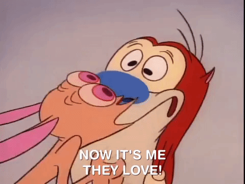 ren and stimpy nicksplat GIF