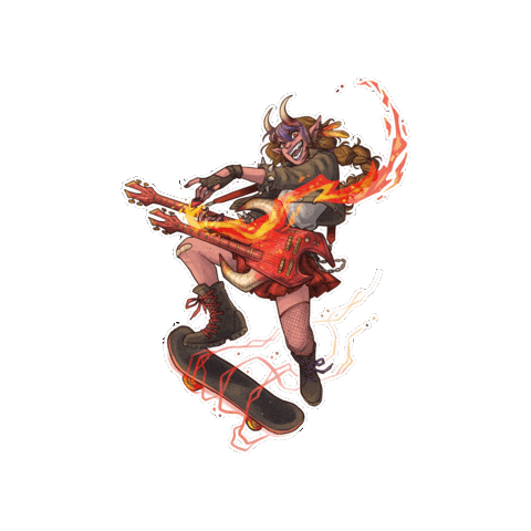 Emily Axford Dnd Sticker by Dropout.tv