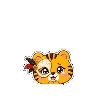 Tiger Award Sticker by IQI Concept