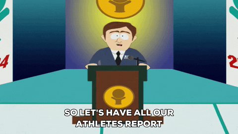 opening ceremony competition GIF by South Park 