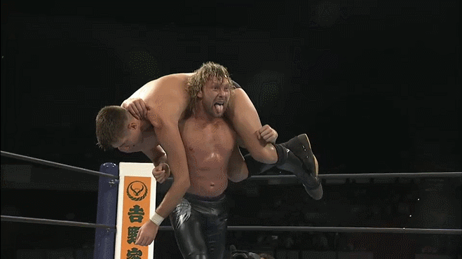 kenny omega g128 GIF