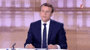 emmanuel macron regard GIF by franceinfo