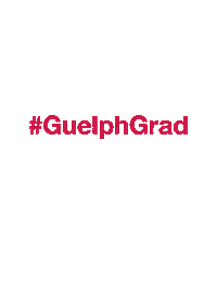 Graduation Class Of 2020 Sticker by Guelph Gryphons