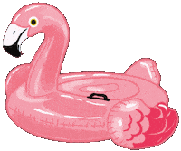 Spiritedartwork flamingo psychadelic multicolour colour changing Sticker