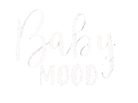Babies Bigmood Sticker by Baby Nest Designs