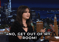 Getout GIF by The Tonight Show Starring Jimmy Fallon