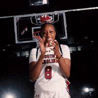 Womens Basketball Celebration GIF by Gamecock Athletics