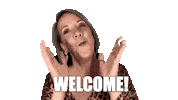 Happy Welcome To The Team Sticker by maddyshine