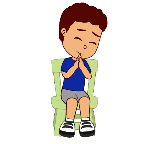 Gratidao Praying Sticker by Os Oliveirinhas