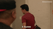 friends leaving GIF by Kim's Convenience