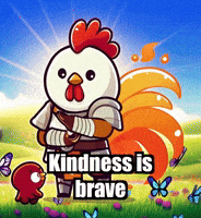 Kindness Courage GIF by Zorooster
