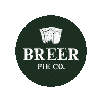 BreerPieCo breer breer pie co breer pie breer aberdeen Sticker