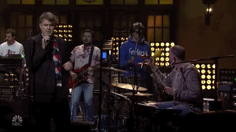 Lcd Soundsystem Snl GIF by Saturday Night Live