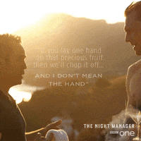tom hiddleston and i dont mean the hand GIF by BBC