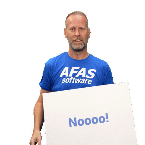 No Sticker by AFAS Software